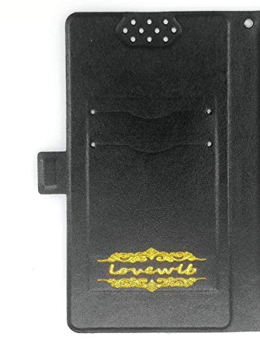 Lovewlb Funda para Hiya Smartx Smart X Funda Flip Cuero de la PU+ Cover Case de Silicona Protección Fija SN