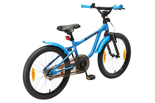 LÖWENRAD Bicicleta Infantil para niños y niñas a Partir de 6 años | Bici 20" Pulgadas con Frenos | Azul
