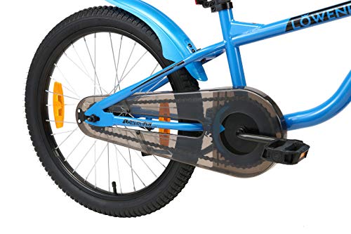 LÖWENRAD Bicicleta Infantil para niños y niñas a Partir de 6 años | Bici 20" Pulgadas con Frenos | Azul