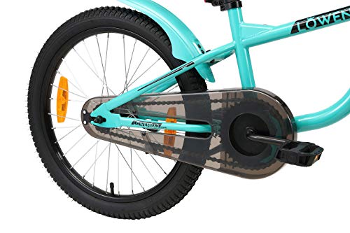 LÖWENRAD Bicicleta Infantil para niños y niñas a Partir de 6 años | Bici 20" Pulgadas con Frenos | Turquesa