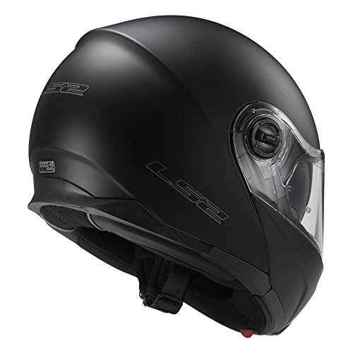 LS2 503251011S FF325 Casco Strobe Solid, Color Negro Mate, Tamaño S