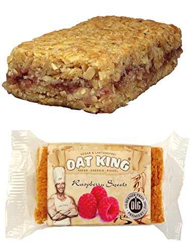 LSP Oat King Energy Bar Raspberry Sweets - 10 Barras