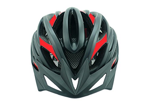 LUCK Casco DE Ciclismo Nueva Linea Profesional (M, Rojo) equivale a una Talla S.