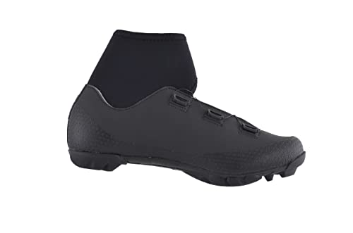 LUCK Fenix | Zapatillas MTB de Invierno para Hombre y Mujer | Botas Invierno de Ciclismo BTT (Negro, Numeric_45)