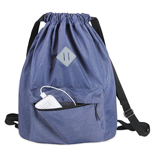 Luxja Mochila con cordón, Mochila Deportiva con cordón Unisex