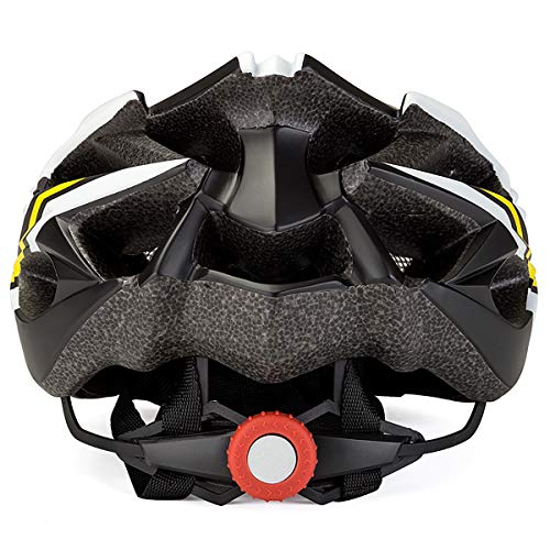 LXJ - Casco de ciclismo para hombre, cómodo, transpirable, para bicicleta de carretera, totalmente moldeado, Hombre, amarillo