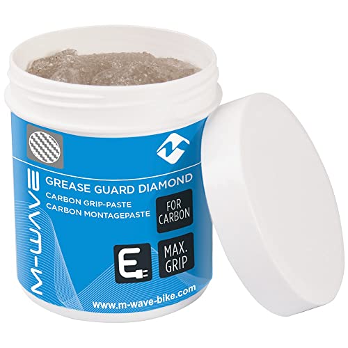 M Wave Grease Guard Diamond Pasta de Montaje de Carbono, Adultos Unisex, Transparente