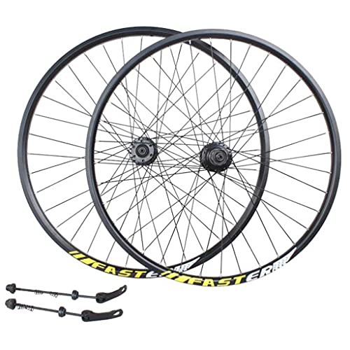 M-YN Bike Rim MTB Bike Rueda De Bicicleta 26 Pulgadas Doble Pared Llanta Covidor Sellado Hub Freno De Disco Qr para 7-11 Cassette De Velocidad Rueda De Bicicleta 36 H