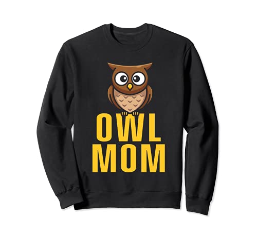 Madre Búho Mamá Lindo Águila Pájaro Mamá Búho Amante Cool Sudadera