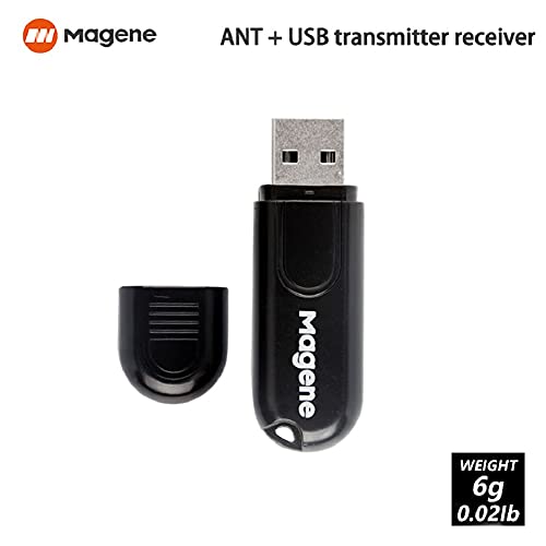 Magene Ant + Receptor transmisor USB Compatible Garmin Bicicleta Ordenador Ciclo Adaptador de Datos Inicio Fitness Stick Velocidad Cadencia