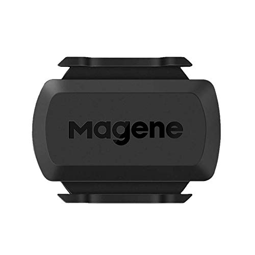 Magene S3+ Sensor de Velocidad/Cadencia para Ciclismo, Sensor Inalámbrico de RPM de Bicicleta Ant+/Bluetooth 4.0