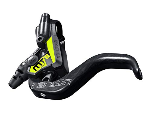 Magura MT8 SL, palanca de 1 dedo HC Carboplay, 1 sistema de frenado, color negro/amarillo, talla única