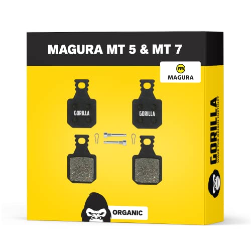 Magura Pastillas de Freno MT-5 MT-7 Type 8 para Freno de Disco Bicicleta I Orgánico I Alto Rendimiento I Durable & Ajuste Pastillas de Freno Bicicleta