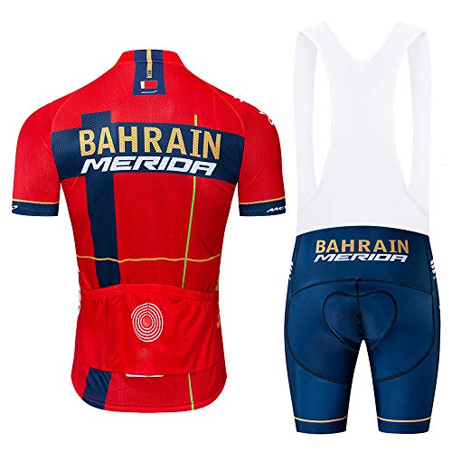 Maillots de Ciclismo Hombres Camiseta Ciclismo y Culotes Ciclismo Respirable Jersey Ropa Ciclista MTB