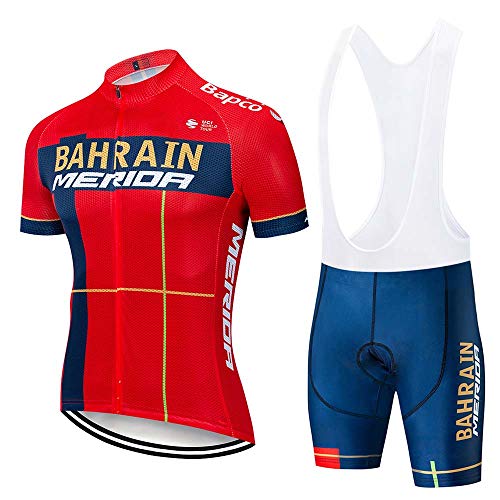 Maillots de Ciclismo Hombres Camiseta Ciclismo y Culotes Ciclismo Respirable Jersey Ropa Ciclista MTB