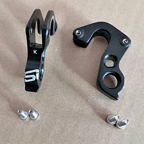 MAIOPA Duradera 5pcs Bicycle Trasero Derailleur Hanger Mech Dropout para Cannondale CAAD8 10 SÚPER X Cannondale Seis EVO Dto Synapse High Mod Fáciles de reemplazar (Color : Black)