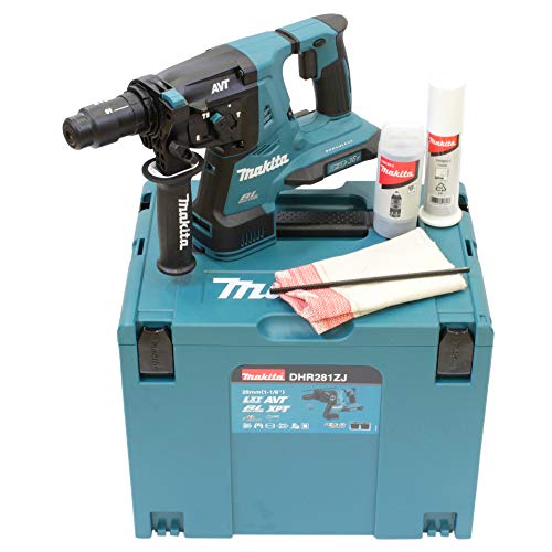 Makita DHR281Z DHR281ZJ MARTILLO LIGERO 28MM 18VX2 QUICK CHUCK, Multicolor (sin batería, sin cargador), 36 V, Size