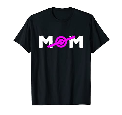 Mamá Una Rueda Patineta Eléctrica Propietario Día de la Madre Camiseta