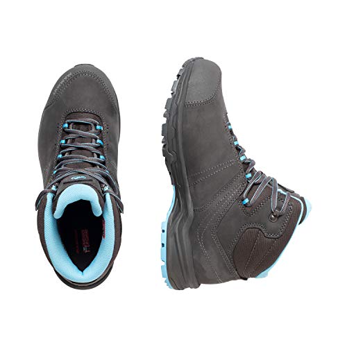 Mammut Nova III Mid GTX Zapatos de High Rise Senderismo, Mujer, Gris (Graphite/Whisper 000), 38 2/3 EU