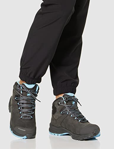 Mammut Nova III Mid GTX Zapatos de High Rise Senderismo, Mujer, Gris (Graphite/Whisper 000), 38 2/3 EU