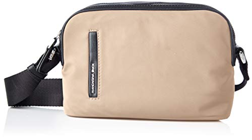 Mandarina Duck Hunter Tracolla, Bolsa de Mensajero para Mujer, Gris (Simply Taupe), 22x14.5x8.5 Centimeters (W x H x L)