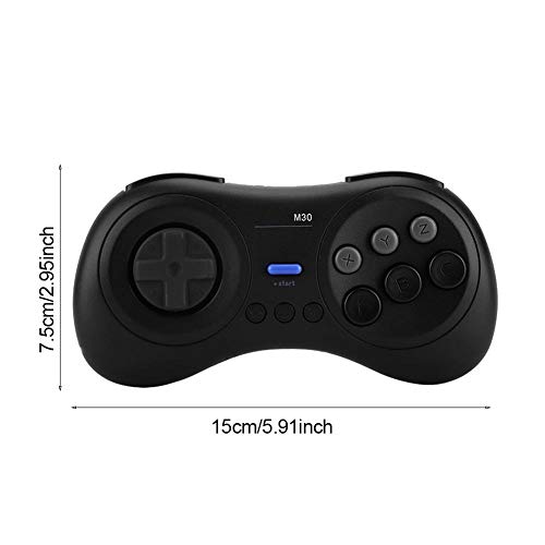 Mango de Juego Bluetooth con conexión USB Bluetooth Diseño Antideslizante para Switch Game 8Bitdo M30