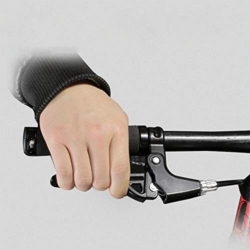 Manija de Freno de Bicicleta Palanca de Freno Manillar Frenos Universales para Bicicletas, Negro, Un Par