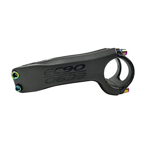 Manillar De Bicicleta Tallo,Adaptador de Manillar,Vástago Elevador MTB Bicicleta De Carretera,Carbon Potencia de MTB Bici Stem Bicicletas Potencia Elevador Manillar Accesorios 28.6-31.8mm,6°,80mm