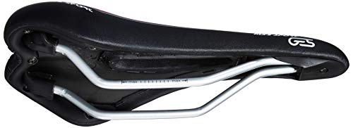  Manufacturas Ges A345S10 - Sillín de Ciclismo, Color Negro