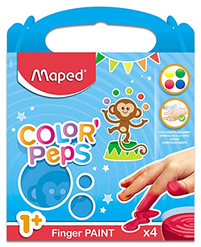 Maped 812510 - Pintura de dedos