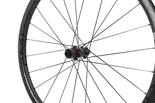 Massi X-Comp Carbon Campagnolo Ruedas de Disco para Carretera 32MM, Deportes y Aire Libre, Negro