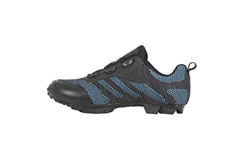 Massi Zapatillas MTB IDUMM Blue/Black T.42, Juventud Unisex, Negro/Azul, 42