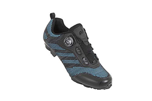 Massi Zapatillas MTB IDUMM Blue/Black T.42, Juventud Unisex, Negro/Azul, 42