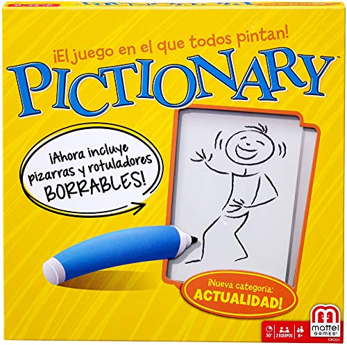 Mattel Games - Pictionary, Juegos de Mesa (Mattel DKD51)