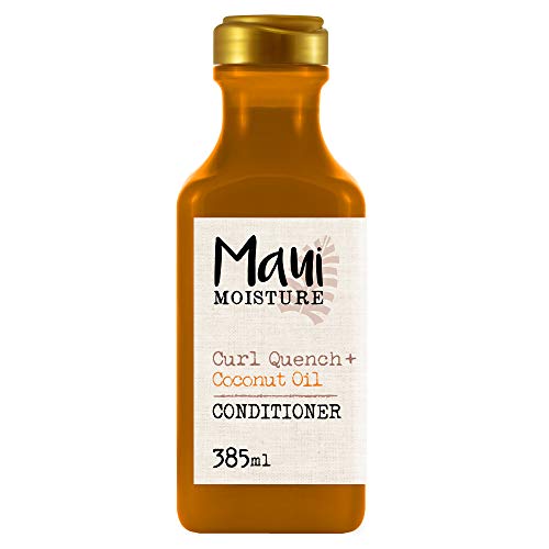 Maui Moisture, Acondicionador de Aceite de Coco para pelos Rizados, Define los Rizos, 385 ml