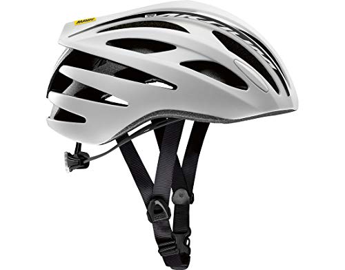 MAVIC - Aksium Elite, Color Blanco,Negro, Talla 51-56 cm