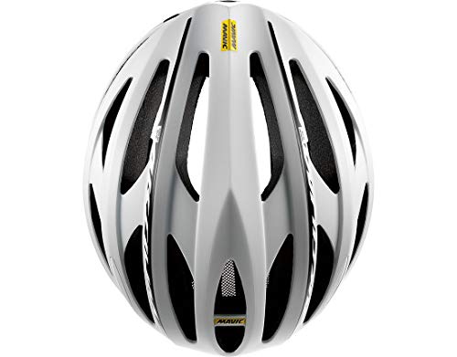 MAVIC - Aksium Elite, Color Blanco,Negro, Talla 54-59 cm