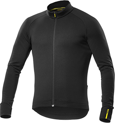 Mavic Aksium Invierno Térmicos Bicicleta Camiseta Negro 2017