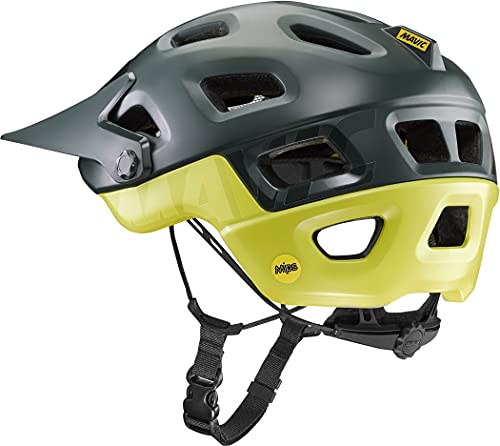 MAVIC Deemax Pro MIPS All Mountain 2021 - Casco para bicicleta de montaña (54-59 cm), color verde y amarillo