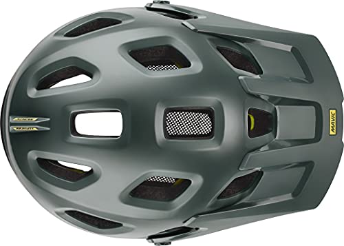 MAVIC Deemax Pro MIPS All Mountain 2021 - Casco para bicicleta de montaña (54-59 cm), color verde y amarillo