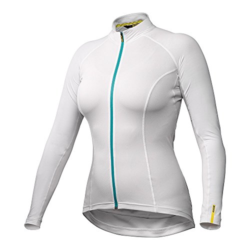 MAVIC - Ksyrium Elite LS Jersey W, Color Blanco, Talla XL