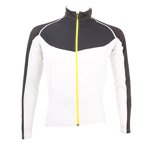 MAVIC - Ksyrium Pro LS Jersey, Color Blanco,Negro, Talla S