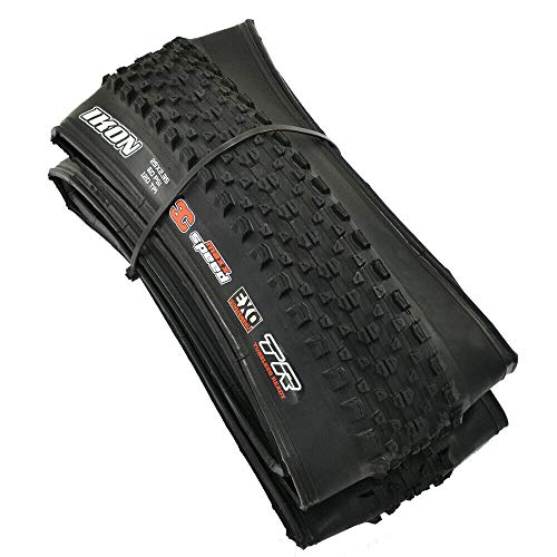 Maxxis IKON M319RU MTB Folding Tire TR Exo 3C Maxxspeed 29x2.35 Inches Tire, Black, 2 Tire, MX2103