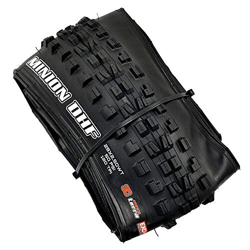 Maxxis Minion DHF M301RU MTB Folding Tire TR Exo 3C MaxxTerra 29x2.5 Tire, Black, 2 Tire, MX2131