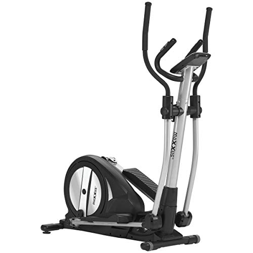 Maxxus Crosstrainer CX 3.0 - Bicicleta elíptica silenciosa que ocupa poco espacio, control Bluetooth. 26 kg de masa oscilante para entrenamiento en casa