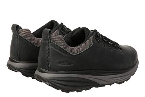 MBT Terra Lace UP M,Hombre,Zapatos de excursión,Zapatillas de Exterior,Zapatillas de Deporte,Negro (Black Nubuck),42, 7.5