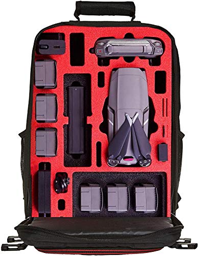 MC-CASES® Backpack para dji Mavic 2 Pro o Zoom/Enterprise - Extremadamente Confortable - Mucho Espacio