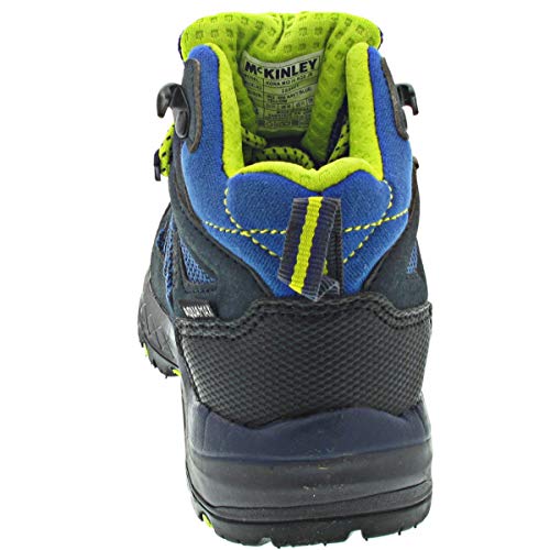 McKINLEY Kona Mid IV AQX, Zapatillas para Caminar, Marino/Azul/Amarillo, 37 EU