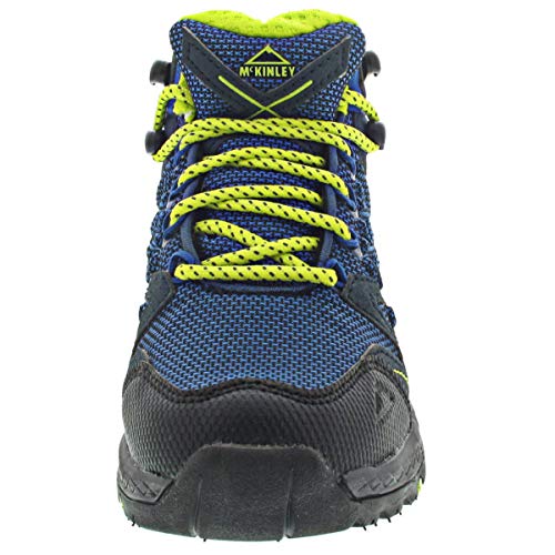 McKINLEY Kona Mid IV AQX, Zapatillas para Caminar, Marino/Azul/Amarillo, 37 EU