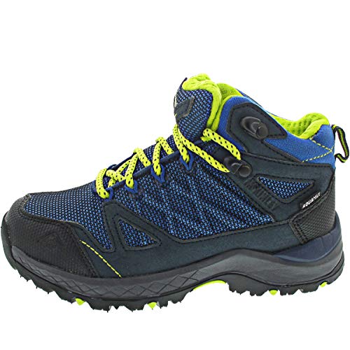 McKINLEY Kona Mid IV AQX, Zapatillas para Caminar, Marino/Azul/Amarillo, 37 EU